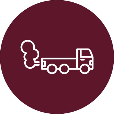 Kirlilik. Web simgesi basit tasarım