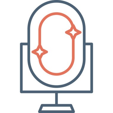 Müzik. Web simgesi basit illüstrasyon