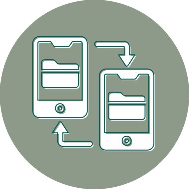 seo modern simgesinin vektör illüstrasyonu