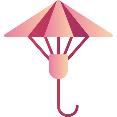 Umbrella icon modern vector illustration