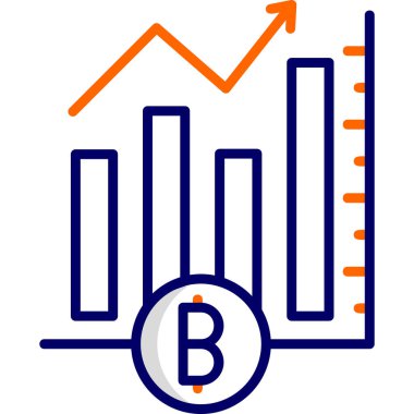 Analitik web simgesi basit illüstrasyon 