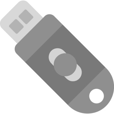 usb flash disk vektör illüstrasyonu