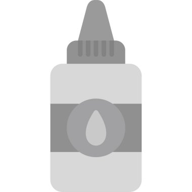 Basit yapıştırıcı simgesi, vektör illüstrasyonu