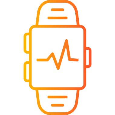 Akıllı çocuk. Web simgesi basit illüstrasyon 