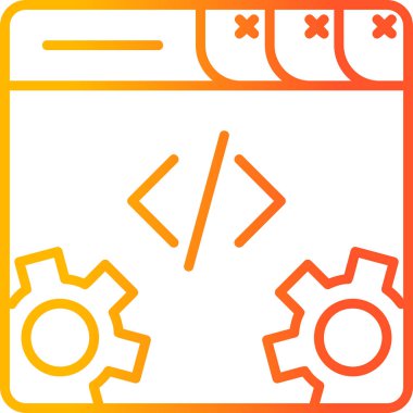 Morina optimizasyon simgesi, modern tasarım illüstrasyonu