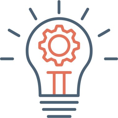 İnovasyon modern ikon vektör illüstrasyonu