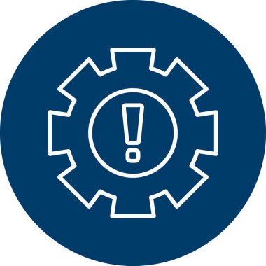 uyarı simgesi vektör illüstrasyonu