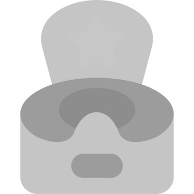 Potty web simgesi vektör illüstrasyonu