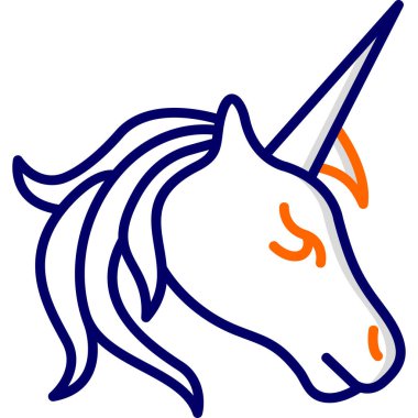 at simgesi vektör illüstrasyonu