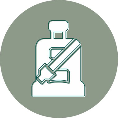 Araba koltuğu modern simge, vektör illüstrasyonu