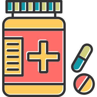 Tıbbi ve Sağlık Hattı Simgeleri 