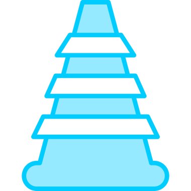 Koni modern simge, vektör çizimi\\