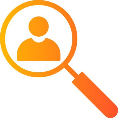 Arama simgesi vektör illüstrasyonu