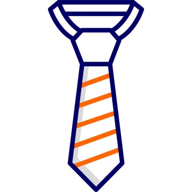 Kravat. Web simgesi basit tasarım