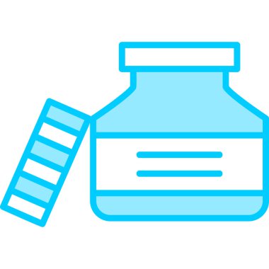 Mürekkep modern simge vektör illüstrasyonu