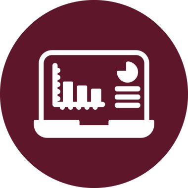 Analitik grafikli dizüstü bilgisayar monitörü 