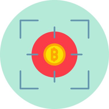 Modern simge vektör illüstrasyonunu hedefle