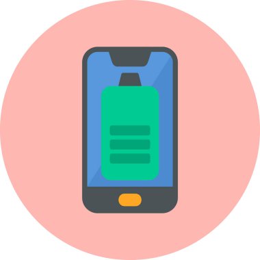 cep telefonu vektör simgesi