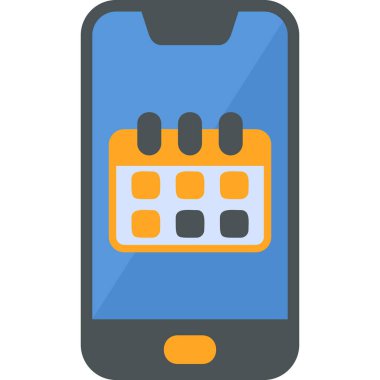 Smartphone Simgesi, vektör illüstrasyonu