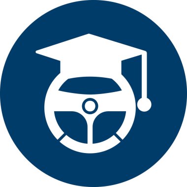 Okul vektör simgesi sürülüyor