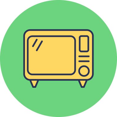 tv simge vektör çizim