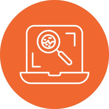 seo modern simgesinin vektör illüstrasyonu