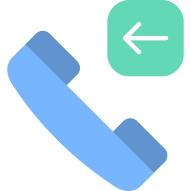 Telefon var. vektör illüstrasyonu