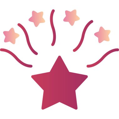 Beyaz arka plan üzerinde izole yıldız