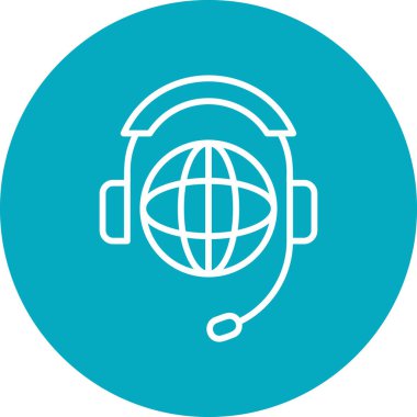 seo modern simgesinin vektör illüstrasyonu