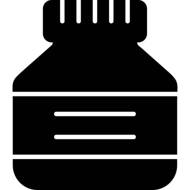 Mürekkep modern simge vektör illüstrasyonu