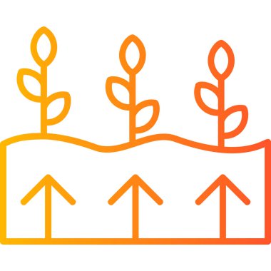 Jeotermal Enerji Ağı vektör çizimi