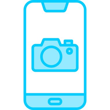 Smartphone Simgesi, vektör illüstrasyonu