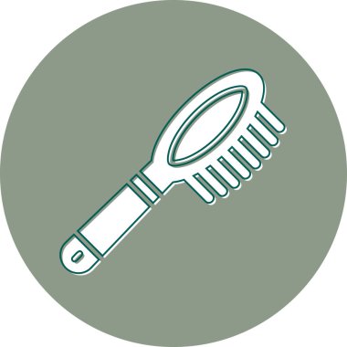 Fırça. Web simgesi basit tasarım