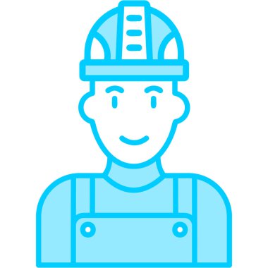 Factory Worker icon modern vector illustration