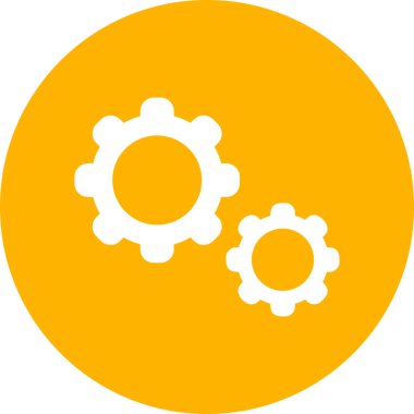 Ayarlama. Web simgesi basit tasarım