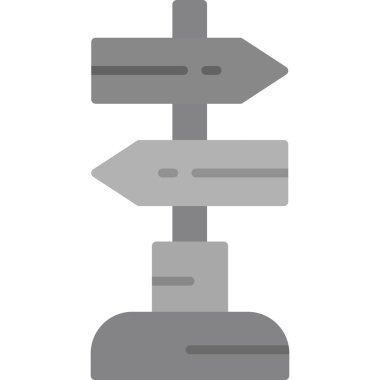 Sign Post  icon vector illustration