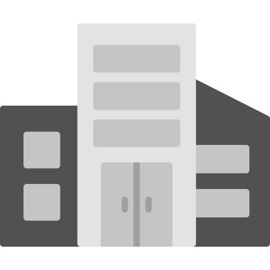 Yapı mimarisinin grafik illüstrasyonu