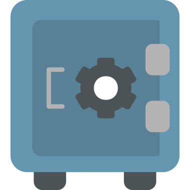 Security Box  icon vector illustration