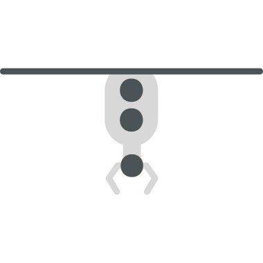 Robotic Arm modern vector icon illustration