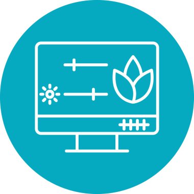 Web simgelerini basit illüstrasyonları denetler