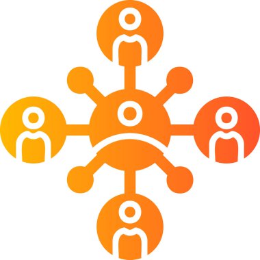 Ağ modern simgesi, vektör illüstrasyonu 