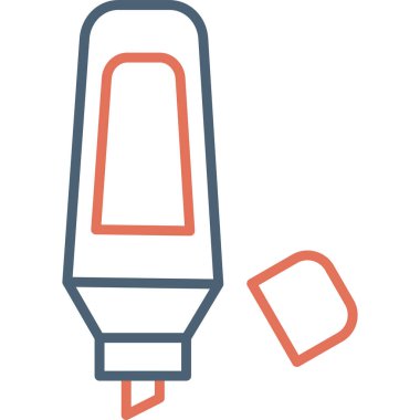 Daha açık. Web simgesi basit illüstrasyon