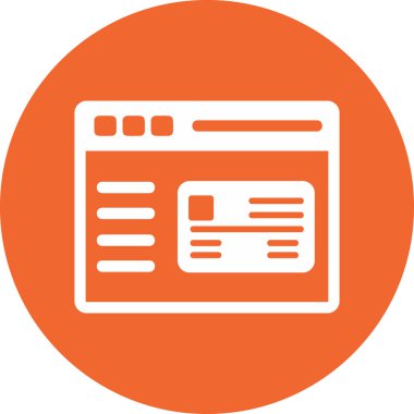 seo modern simgesinin vektör illüstrasyonu