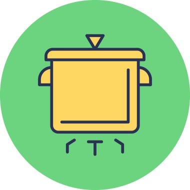 vector illustration of Cooking web icon
