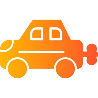 - Araba. Web simgesi basit illüstrasyon