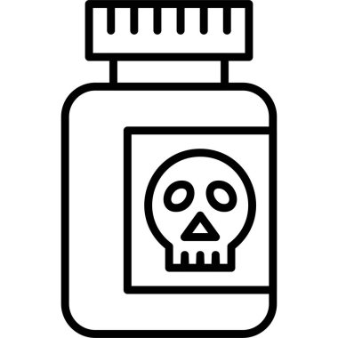 Simge vektör çizim zehir