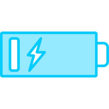 Pil. Web simgesi basit illüstrasyon