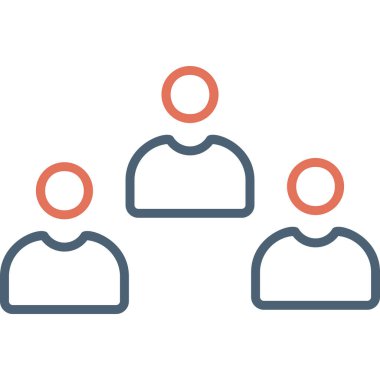 Aday modern simge, vektör illüstrasyonu