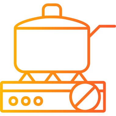 vector illustration of Cooking web icon