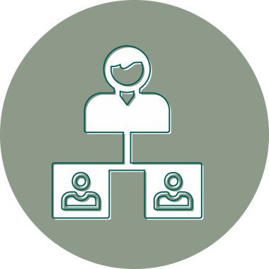 Ağ modern simgesi, vektör illüstrasyonu 